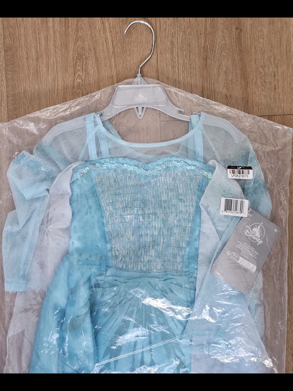 Brand New With Tags Disney Parks Bibiddi Bobbidi Boutique Elsa Dress in Size 4